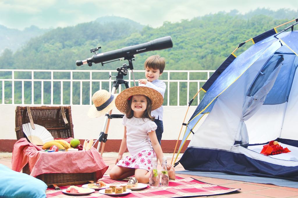 Grand Coloane Resort Macao Exterior foto Camping at the resort